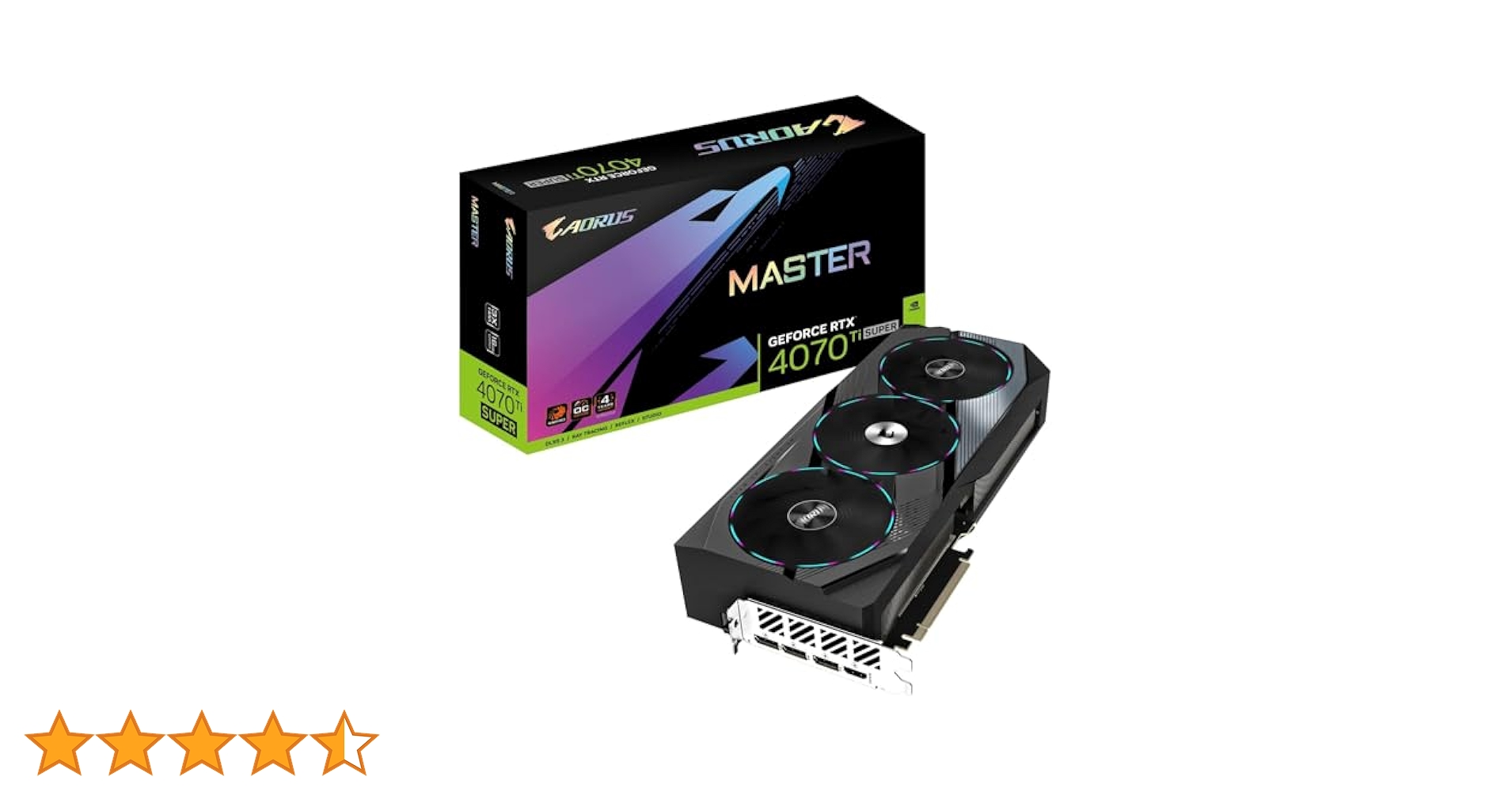 グラフィックボード・グラボ・ビデオカード RTX 4070 Ti Aorus Master Amazon | Gigabyte GeForce RTX 4070 Ti SUPER AORUS MASTER